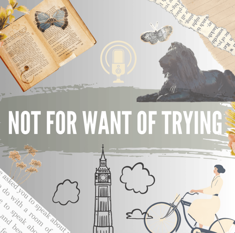 Not for want of Trying podcast artwork